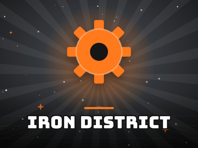 Iron District game art